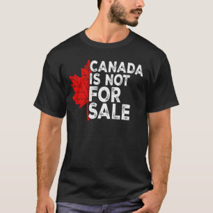 Camiseta Canadá no se vende nunca 51 hojas de aliado estata