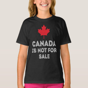 Camiseta Canadá no se vende - Orgulloso y Patriótico