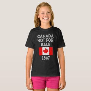 Camiseta Canadá no se vende - Orgulloso y Patriótico