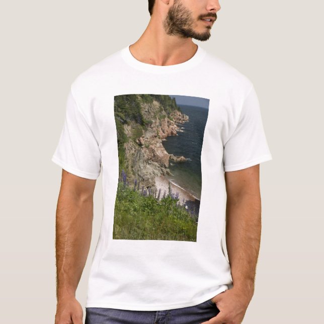 Camiseta Canadá, Nueva Escocia, Isla de Cabo Breton, Cabot  (Anverso)