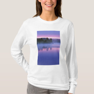 Camiseta Canadá, Ontario, Algonguin Park, Canoista en