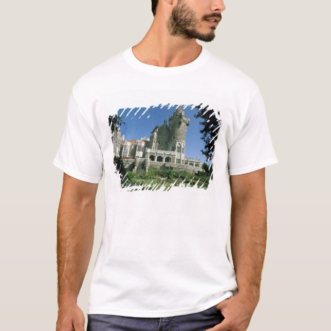 Camiseta Canadá, Ontario, Toronto. Casa Loma histórica (Anverso)