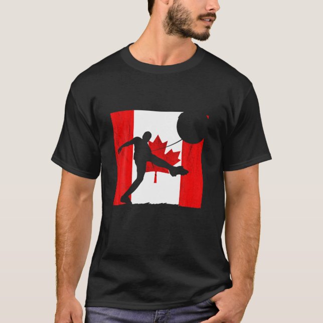 Camiseta Canadá Orgullo Canadá Equipo de fútbol Maple Leaf  (Anverso)