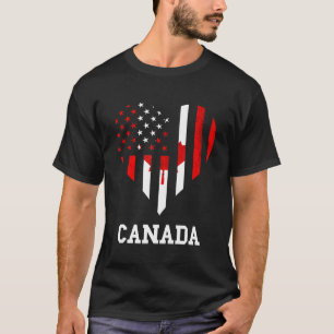 Camiseta Canadá Orgullo Canadiense Fl Canadiense