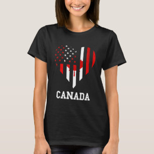 Camiseta Canadá Orgullo Canadiense Fl Canadiense