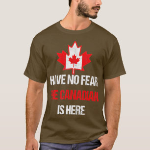 Camiseta Canadá: Orgullosa Bandera De Hojas De Maple En Can