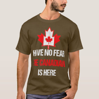 Camiseta Canadá: Orgullosa Bandera De Hojas De Maple En Can