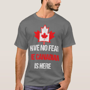 Camiseta Canadá: Orgullosa Bandera De Hojas De Maple En Can