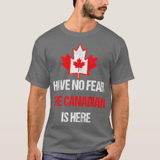 Camiseta Canadá: Orgullosa Bandera De Hojas De Maple En Can