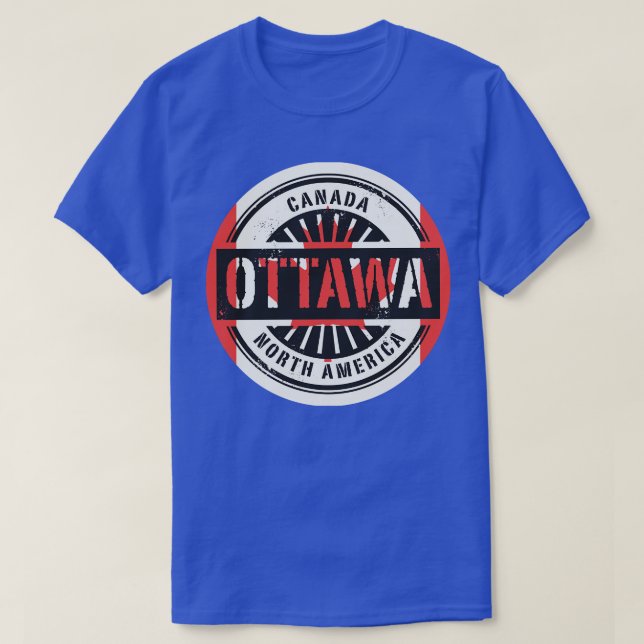 Camiseta Canadá Ottawa (Diseño del anverso)