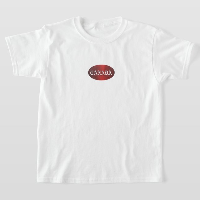 Camiseta canadá oval (Distribución)