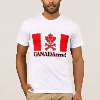 Camiseta Canada Pirata Canadarrr! Orgullo Canadien