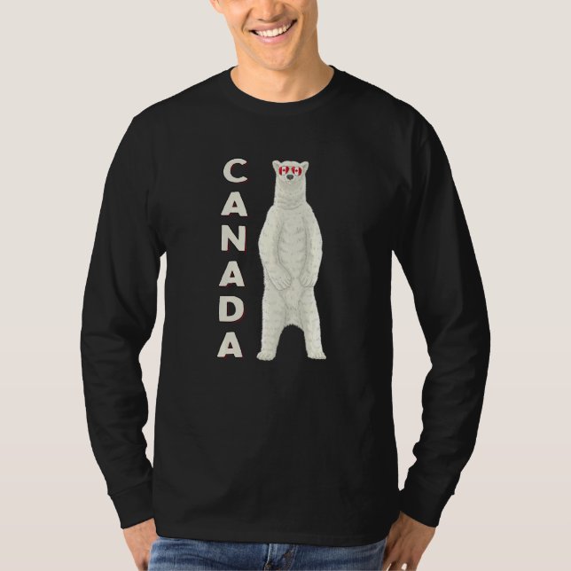 Camiseta Canadá Polar Bear Canadá (Anverso)
