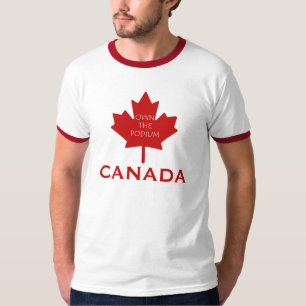 Camiseta Canadá posee el Podium2