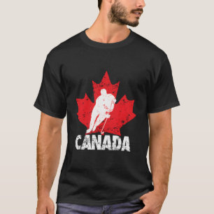 Camiseta Canadá posee hockey