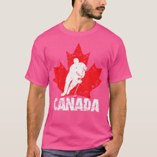 Camiseta Canadá posee hockey