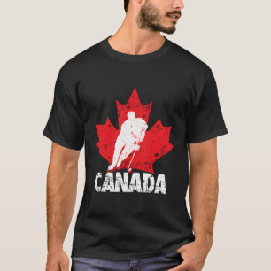 Camiseta Canadá posee hockey