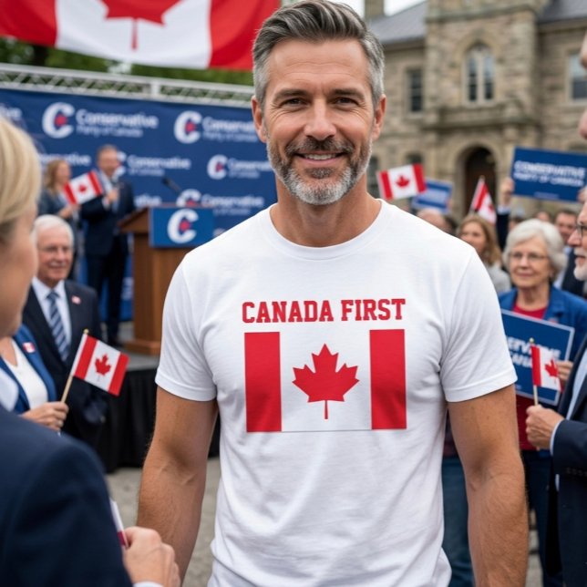 Camiseta Canadá Primero. Canadá Conservador. (Subido por el creador)