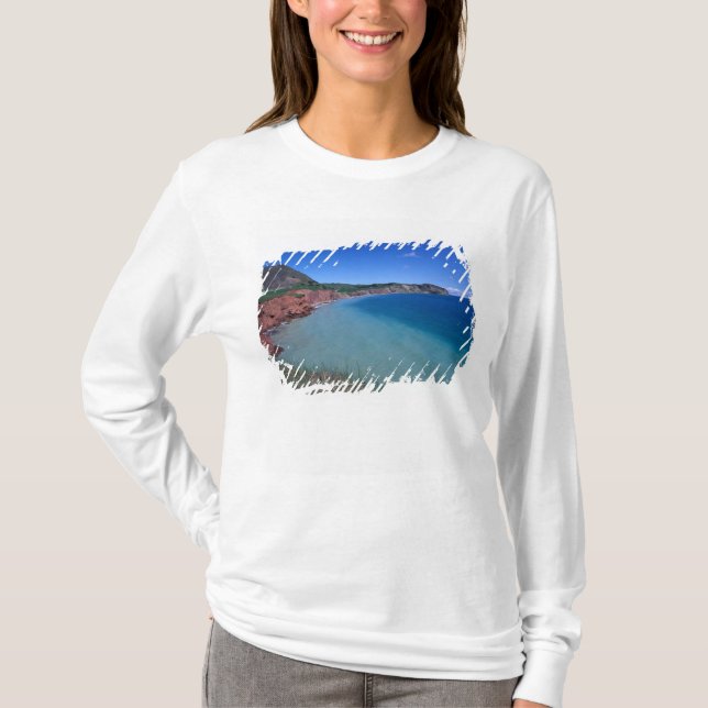 Camiseta Canadá, Quebec, Islas de la Magdalena, Cabo Alrigh (Anverso)