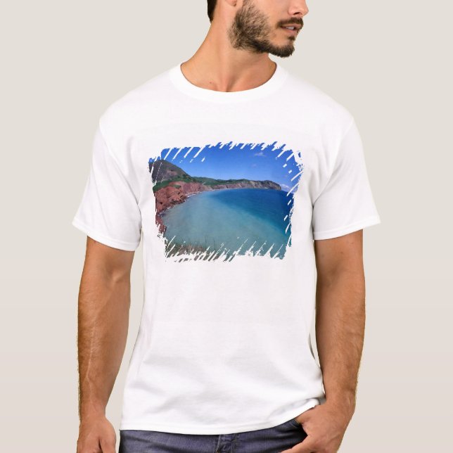 Camiseta Canadá, Quebec, Islas de la Magdalena, Cabo Alrigh (Anverso)
