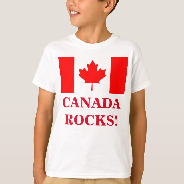 CAMISETA ¡CANADÁ ROCKS! (Anverso)