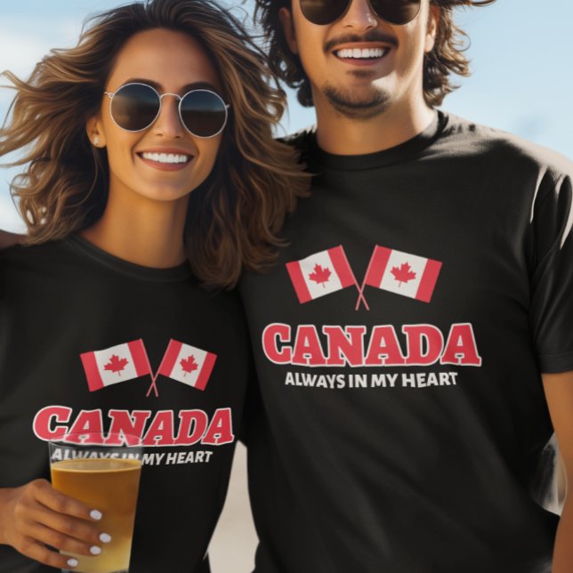 Camiseta Canadá Siempre En Mi Corazón (Subido por el creador)
