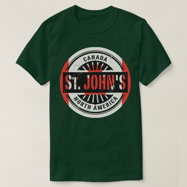 Camiseta Canada St Johns (Diseño del anverso)