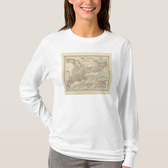 Camiseta Canadá superior (Anverso)