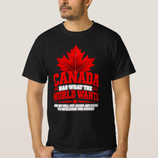 Camiseta Canadá Tiene Lo Que El Mundo Quiere Cita De Mark C
