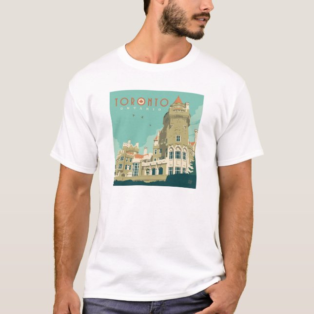 Camiseta Canada | Toronto, Casa Loma (Anverso)
