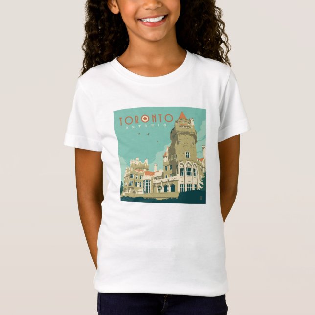 Camiseta Canada | Toronto, Casa Loma (Anverso)