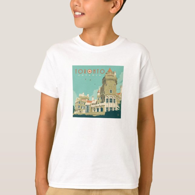 Camiseta Canada | Toronto, Casa Loma (Anverso)