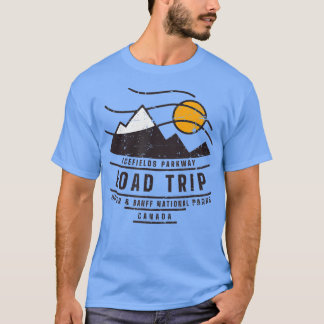 Camiseta Canadá Viaje por carretera Parques nacionales japo