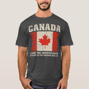Camiseta Canadá: Viviendo el sueño americano sin violencia