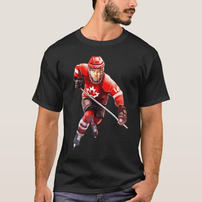 Camiseta Canada Women Men Hockey (Anverso)