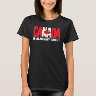 Camiseta Canadá Ya Es Genial Orgullo del Día de Canadá
