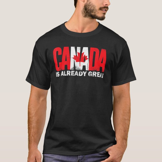 Camiseta Canadá Ya Es Genial Orgullo del Día de Canadá (Anverso)