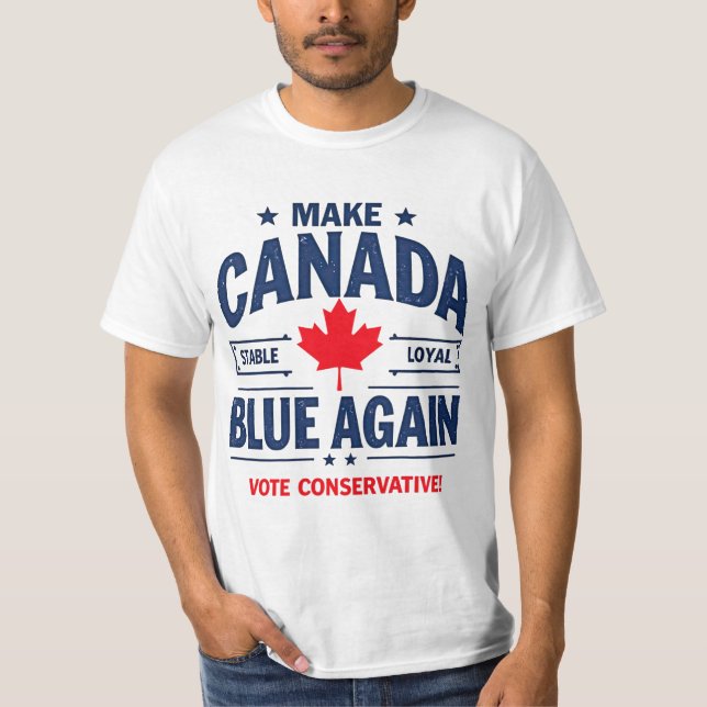 Camiseta Canadian Conservative Right-Wing T-Shirt (Anverso)