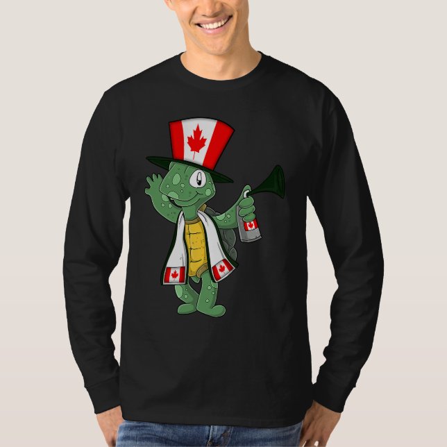 Camiseta Canadian Fan Tortoise (Anverso)