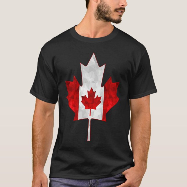 Camiseta canadian roots canada america roots women men (Anverso)