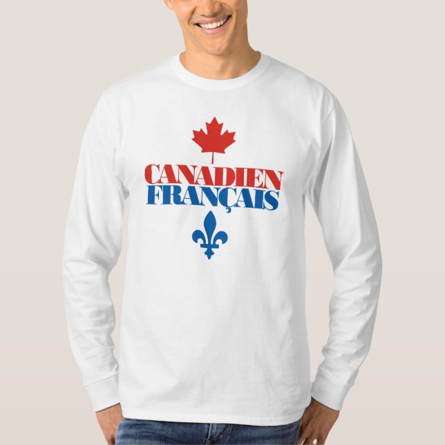 Camiseta Canadien Francais 3 T-Shirt (Anverso)