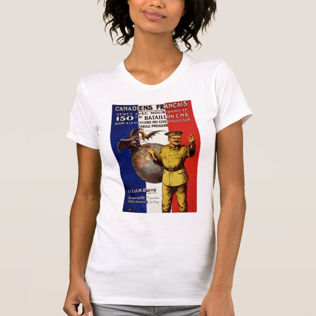 Camiseta Canadiens Francais (Anverso)