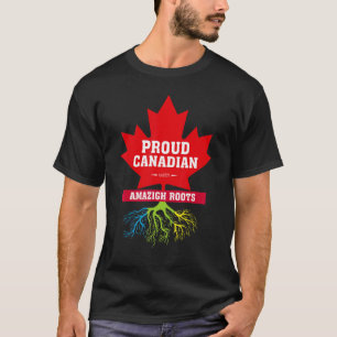 Camiseta Canadiense con raíces amazigh Ciudadanía canadiens