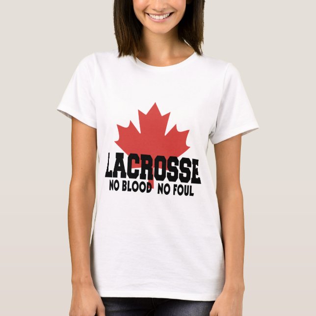 Camiseta Canadiense de Canadá LaCrosse (Anverso)