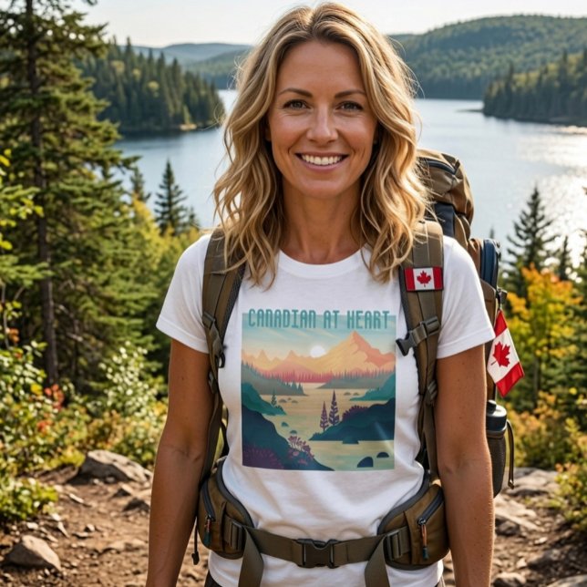 CAMISETA CANADIENSE EN EL CORAZÓN (Subido por el creador)