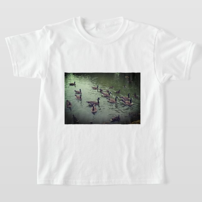 Camiseta canadiense Geese & Mallard Ducks (Distribución)