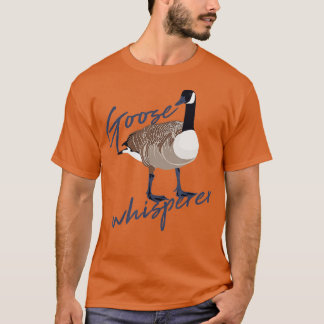 Camiseta Canadiense Goose Whisperer Shirt Gracioso Ave Cute