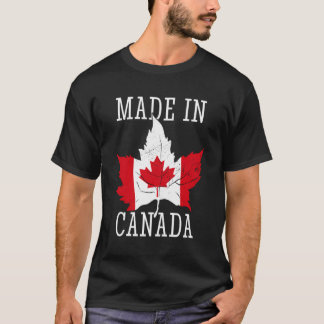 Camiseta Canadiense, Hecho En Canadá