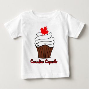 Camiseta canadiense infantil de la magdalena