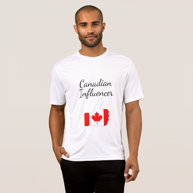 Camiseta Canadiense Influencer thumbs up Lighthouse route (Anverso completo)